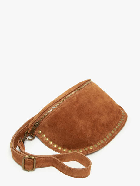 Heuptasje Milano Bruin velvet VE24112 ander zicht 2